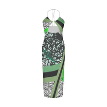 Load image into Gallery viewer, All-Over Print Women's Sexy Hollow Cami Dress