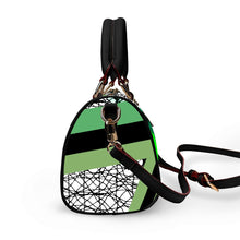 Load image into Gallery viewer, Classic Barrel-Shaped PU Leather Handbag