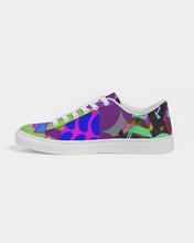 Load image into Gallery viewer, PURPLE-ATED FUNKARA Women's Faux-Leather Sneaker