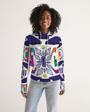 Load image into Gallery viewer, 3D Jeweled Flag Women's Hoodie