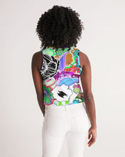 Load image into Gallery viewer, whole LOTTA flowers DOUBLE TAKE Women's Cropped Tank