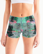 Load image into Gallery viewer, painters table 2 Women's Mid-Rise Yoga Shorts