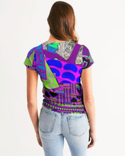 Load image into Gallery viewer, PURPLE-ATED FUNKARA Women's Tee