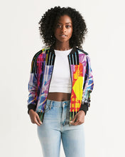 Load image into Gallery viewer, urbanAZTEC Women's Bomber Jacket