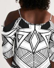 Load image into Gallery viewer, Craglines Shift Women's Open Shoulder A-Line Dress