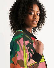 Load image into Gallery viewer, MONSTERA Women's Bomber Jacket