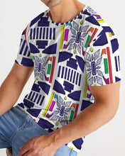 Load image into Gallery viewer, 3D Jeweled Flag Men's Tee