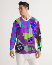 Load image into Gallery viewer, PURPLE-ATED FUNKARA Men's Long Sleeve Sports Jersey