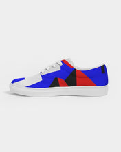 Load image into Gallery viewer, 80s Diamond half Women's Lace Up Canvas Shoe