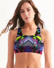 Load image into Gallery viewer, GALAXY GEO URBAN Women's Seamless Sports Bra