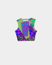 Load image into Gallery viewer, PURPLE-ATED FUNKARA Women's Twist-Front Tank