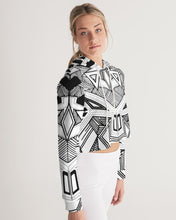 Load image into Gallery viewer, Craglines Shift Women's Cropped Hoodie