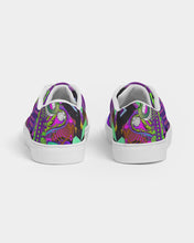 Load image into Gallery viewer, PURPLE-ATED FUNKARA Women's Faux-Leather Sneaker