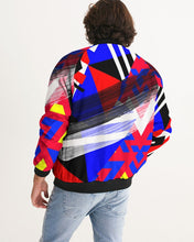Load image into Gallery viewer, 80s Diamond Primary Paint Swipe Men's Bomber Jacket