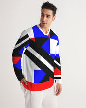 Load image into Gallery viewer, 80s Diamond half Men's Long Sleeve Sports Jersey