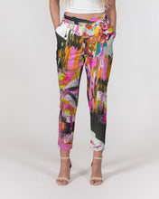 Load image into Gallery viewer, POUR PARTY Women's Belted Tapered Pants