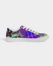 Load image into Gallery viewer, PURPLE-ATED FUNKARA Women's Faux-Leather Sneaker