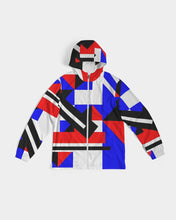 Load image into Gallery viewer, 80s Diamond half Men's Windbreaker