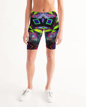 Load image into Gallery viewer, GALAXY GEO URBAN Women's Mid-Rise Bike Shorts