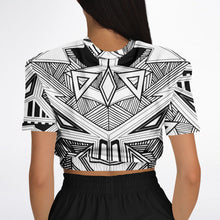 Load image into Gallery viewer, Womens CRAGLINES Athletic Short Sleeve Crop