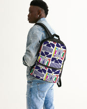 Load image into Gallery viewer, 3D Jeweled Flag Small Canvas Backpack