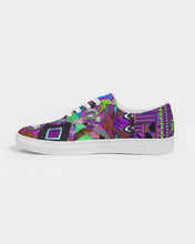 Load image into Gallery viewer, PURPLE-ATED FUNKARA Women's Lace Up Canvas Shoe