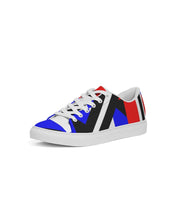 Load image into Gallery viewer, 80s Diamond half Women's Faux-Leather Sneaker
