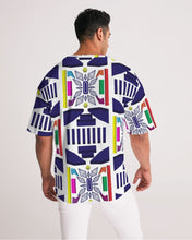 Load image into Gallery viewer, 3D Jeweled Flag Men's Premium Heavyweight Tee