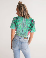 Load image into Gallery viewer, painters table 2 Women's Twist-Front Cropped Tee