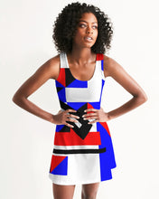 Load image into Gallery viewer, 80s Diamond half Women's Racerback Dress