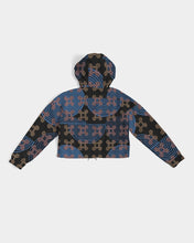 Load image into Gallery viewer, Continuous Peace Women's Cropped Windbreaker