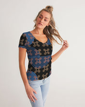 Load image into Gallery viewer, Continuous Peace Women's V-Neck Tee