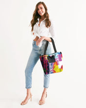 Load image into Gallery viewer, urbanAZTEC Canvas Zip Tote