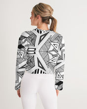 Load image into Gallery viewer, Craglines Shift Women's Cropped Sweatshirt