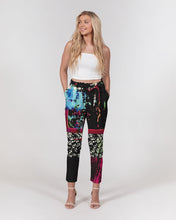 Load image into Gallery viewer, Static Electricity Women's Belted Tapered Pants