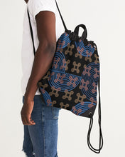 Load image into Gallery viewer, Continuous Peace Canvas Drawstring Bag