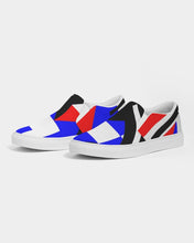 Load image into Gallery viewer, 80s Diamond half Women's Slip-On Canvas Shoe