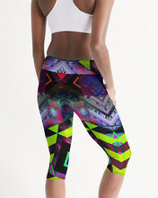 Load image into Gallery viewer, GALAXY GEO URBAN Women's Mid-Rise Capri