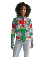 Load image into Gallery viewer, FUNKARA POLYGON CLOTH 1 Women's Hoodie