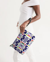 Load image into Gallery viewer, 3D Jeweled Flag Daily Zip Pouch