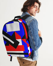 Load image into Gallery viewer, 80s Diamond half Large Backpack
