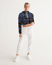 Load image into Gallery viewer, Continuous Peace Women's Cropped Windbreaker