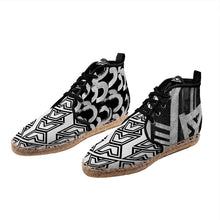 Load image into Gallery viewer, Black & White Combo 1 :: Hi Top Espadrilles