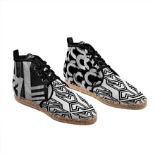 Load image into Gallery viewer, Black & White Combo 1 :: Hi Top Espadrilles