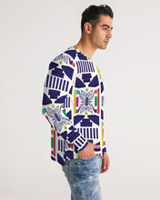 Load image into Gallery viewer, 3D Jeweled Flag Men's Long Sleeve Tee