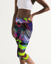 Load image into Gallery viewer, GALAXY GEO URBAN Women's Mid-Rise Capri