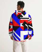 Load image into Gallery viewer, 80s Diamond half Men's Windbreaker