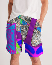 Load image into Gallery viewer, PURPLE-ATED FUNKARA Men's Jogger Shorts