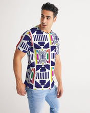 Load image into Gallery viewer, 3D Jeweled Flag Men's Tee