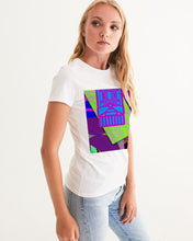 Load image into Gallery viewer, PURPLE-ATED FUNKARA Women's Graphic Tee